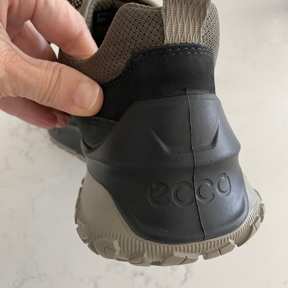 Ecco Ult-Trn Denmark SREDEBRO Waterproof Michelin Sneakers Green Black Sz 41 - Picture 6 of 16